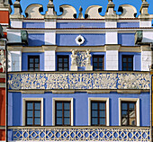 Armenian merchant house Kamienica Pod Malzenstwem (Kamienica Pod Małżeństwem) on Rynek Wielki in Zamość in Lubelskie Voivodeship of Poland