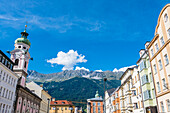 Hospital Church of the Holy Spirit, city center, Innsbruck, Tyrol, Austria