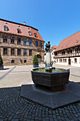 Town hall in the state spa Bad Kissingen, Lower Franconia, Franconia, Bavaria, Germany