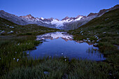 Twilight at Oberaargletscher, Canton of Bern, Switzerland