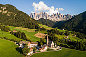 St Magdalena Church, Dolomites, South Tyrol, Italy