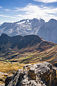 Bilder von der Sellagruppe in den Dolomiten, Südtirol, Italien