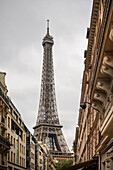 the Eiffel Tower (Tour Eiffel) in Paris, Île-de-France, France, Europe
