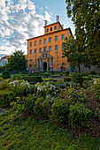 Schloss und Schlosspark Moritzburg in Zeitz, Burgenlandkreis, Sachsen-Anhalt, Deutschland                              