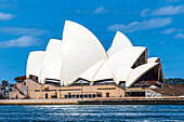 Blick auf das Sydney Opera House vom Circular Quay, Sydney, Australien