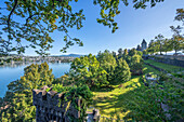 Rosengarten Schlossberg Rapperswil, Rapperswil-Jona, Lake Zurich, Saint Gallen, Switzerland