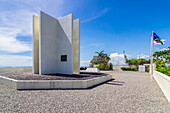 Denkmal Solomon Peace Memorial am Hafen, Hauptstadt Honiara, Insel Guadalcanal, Salomonen, Melanesien, südwestlicher Pazifik, Südsee