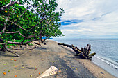 Rabaul is a city in Papua New Guinea. It was the capital of the province of East New Britain and is located at the northernmost point of the island of New Britain, which is divided into two provinces. Rabaul is a port city on the St. George Canal, which connects the Bismarck Sea with the Solomon Sea.