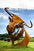 Skulpturenpark in Katzow bei Wolgast, Ostseeküste, Mecklenburg-Vorpommern, Deutschland