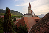 Pfarrkirche Mariä Himmelfahrt, UNESCO Welterbe "Kulturlandschaft Wachau", Weißenkirchen in der Wachau, Niederösterreich, Österreich, Europa