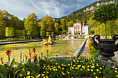 Schloss Linderhof, Ettal, Bayern, Deutschland