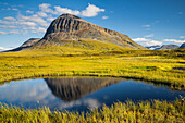 Berg Nijak, Sarek Nationalpark, Lappland, Schweden, Europa