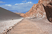 Chile; Nordchile; Region Antofagasta; Atacama Wüste; bei San Pedro de Atacama; Cordillera del Sal; Valle de la Luna