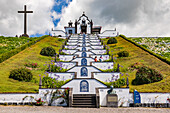  The Ermida de Nossa Senhora da Paz church on the Portuguese island of Sao Miguel is a popular excursion destination 