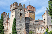  The Scaliger Castle of Lazise, Lake Garda, Italy 
