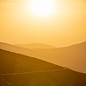  Sunset after sandstorm, Fuerteventura, Spain 