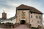  Gatehouse of the Wartburg, UNESCO World Heritage Site in Eisenach, Thuringia, Germany  
