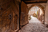  Gatehouse of the Wartburg, UNESCO World Heritage Site in Eisenach, Thuringia, Germany  