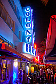 Art Deco Viertel am Ocean Drive, Miami Beach, Florida, USA