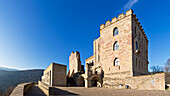  Panorama of Hambach Castle in Neustadt an der Weinstrasse, Rhineland-Palatinate, Germany 