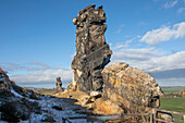 Teufelsmauer bei Weddersleben, Quedlinburg, Blankenburg, Weddersleben, Harz, Sachsen-Anhalt, Deutschland