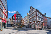  The iron market in Wetzlar, Lahn, Westerwald, Lahntal, Taunus, Hesse, Germany 