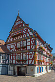 Fachwerkhäuser in Idstein, Taunus, Hessen, Deutschland