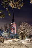 Dom von Luleå im Winter; Luleå, Norrbotten, Schweden