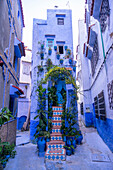  MoroccoMorocco, blue old town of Chefchaouen 