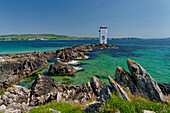  Great Britain, Scotland, Island of Islay, lighthouse on the OA peninsula near Port Ellen 
