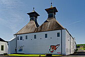 Großbritannien, Schottland, Hebriden Insel Isle of Islay, bei Port Ellen, Ardbeg Whisky-Destillerie im Süden der Insel