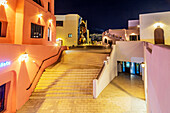 Abendaufnahme im Myna Distrikt des alten Hafen, Hauptstadt Doha, Emirat Katar, Persischer Golf