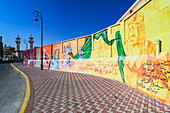  City views of Hofuf in eastern Saudi Arabia, Al-Hasa Governorate within Ash-Sharqiya Province. Urban center of the al-Hasa Oasis. 