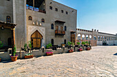  City views of Hofuf in eastern Saudi Arabia, Al-Hasa Governorate within Ash-Sharqiya Province. Urban center of the al-Hasa Oasis. 