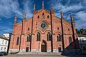  Church of Santa Maria del Carmine, city of Pavia on the river Ticino, province of Pavia, Lombardy, Italy, Europe 