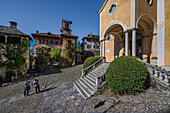 Kirche Mariä Himmelfahrt, Orta San Giulio, Ortasee Lago d’Orta, Region Piemont, Italien, Europa