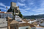  Castelo of Olvera on the Route of the White Villages, Andalusia, Spain 