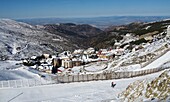  Ski Station Sierra Nevada above Granada, Andalusia, Spain 