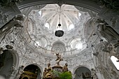  Chapel of El Sagrario in the Iglesia de Asuncion, Priego de Cordoba, Andalusia, Spain 