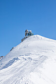 Jungfraujoch Sphinx-Observatorium, Alpen, Wengen, Grindelwald, Kanton Bern, Bern, Wallis, Schweiz, Europa