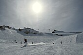 Pitztal Glacier ski area, Pitztal, winter in Tyrol, Austria 