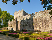 Historic medieval Soutomaior castle, Pontevedra, Galicia, Spain Castelo de Soutomaior
