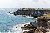 Küstenlandschaft Punta Sur, Isla Mujeres, Karibikküste, Cancun, Quintana Roo, Mexiko