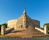 Monumento a La Patria monument, Paseo Montejo, Merida, Yucatan State, Mexico