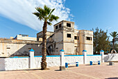 Art-Deco-Architektur spanischer Kolonialbau, Sidi Ifni, Marokko, Nordafrika