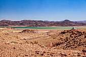  North Africa, Morocco, Ouarzazate Province, reservoir 