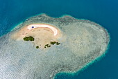  Aerial photographs of sandbar and reef, Honda Bay, near Puerto Princesa, Palawan, Philippines 