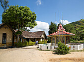 Bahnhof, Ella, Badulla District, Provinz Uva, Sri Lanka, Asien