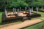 UNESCO World Heritage Site, the ancient city of Polonnaruwa, Sri Lanka, Asia - ruins at Potgul Vihara site