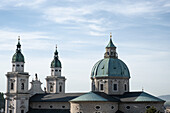  View of the Salzburg Cathedral, Salzburg, Austria, Europe 
